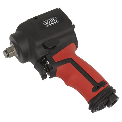 Sealey SA6002S Air Impact Wrench 1/2"Sq Drive Stubby - Twin Hammer