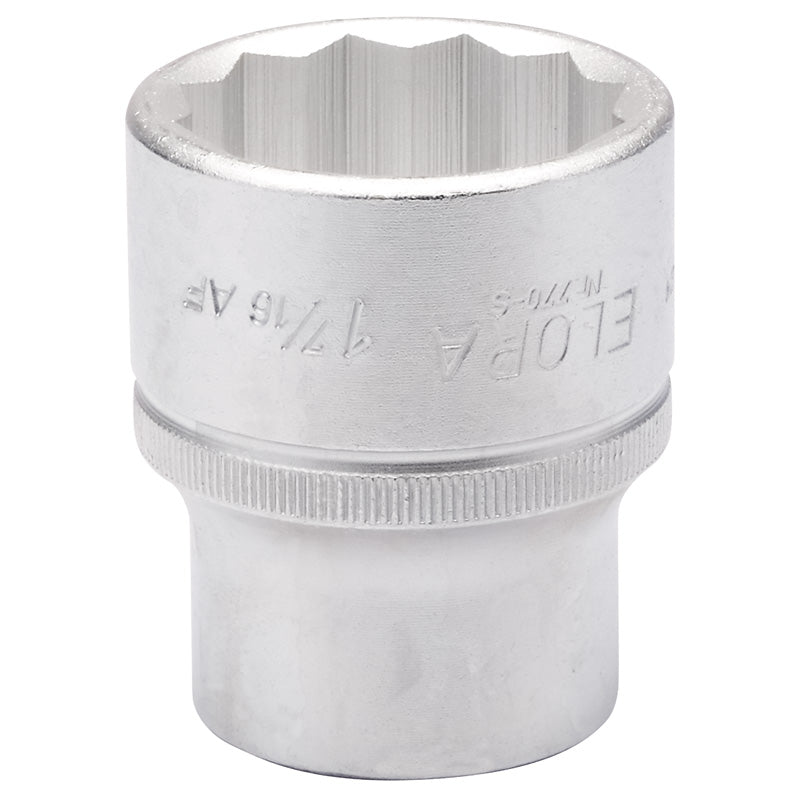 Elora 1.7/16" 3/4" Square Drive Bi-Hexagon Socket 00541