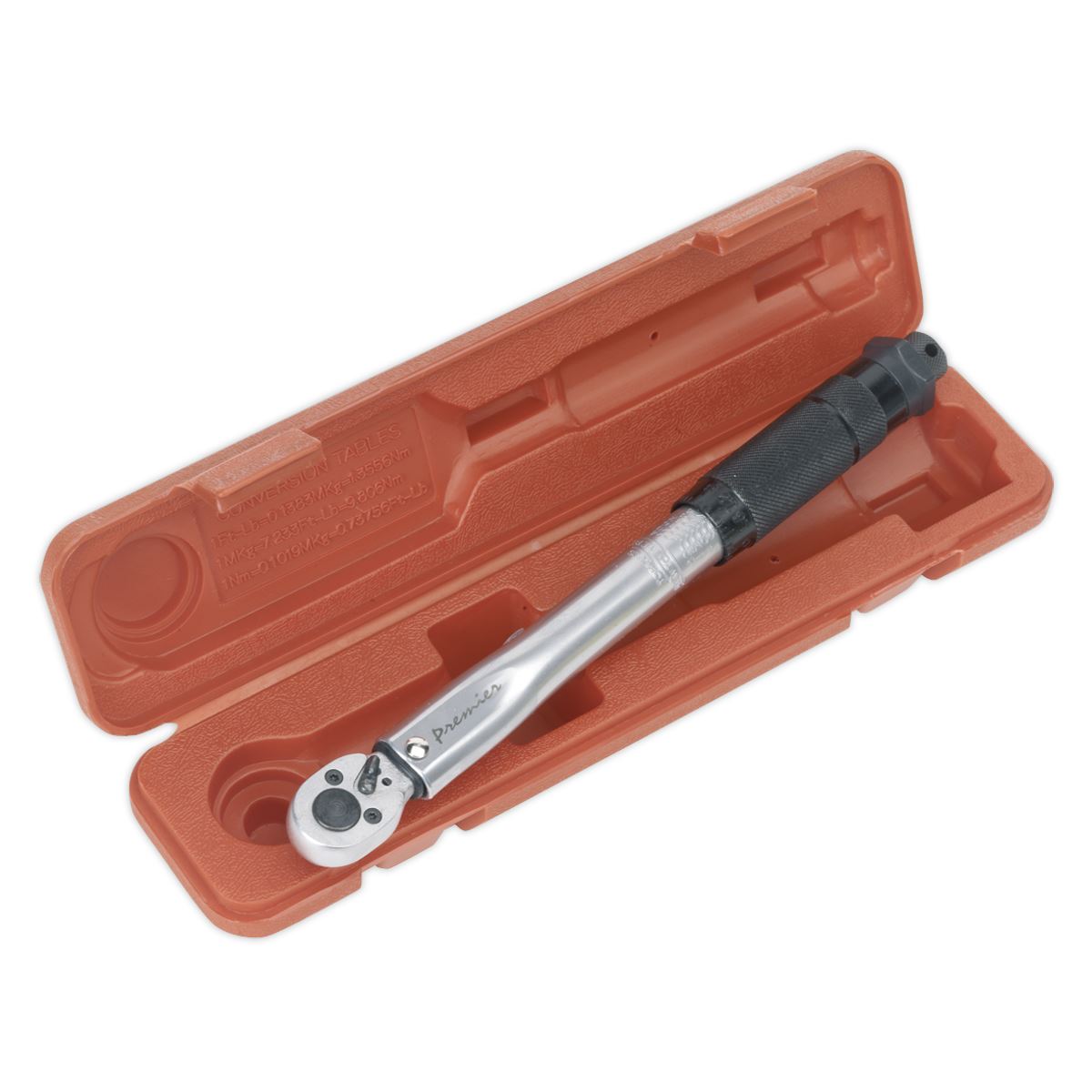 Sealey STW1012 Torque Wrench Micrometer Style 3/8"Sq Drive 2 - 24Nm(1.47 - 17.70lb.ft) - Calibrated