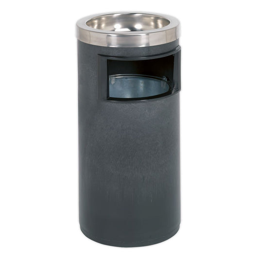 Sealey RCB06 Cigarette Ashtray & Litter Bin 8L