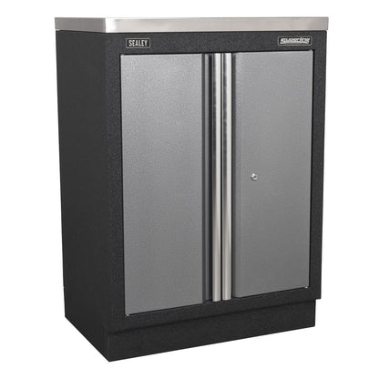 Sealey APMSSTACK11SS Superline PRO® 2.04m Storage System - Stainless Steel Worktop