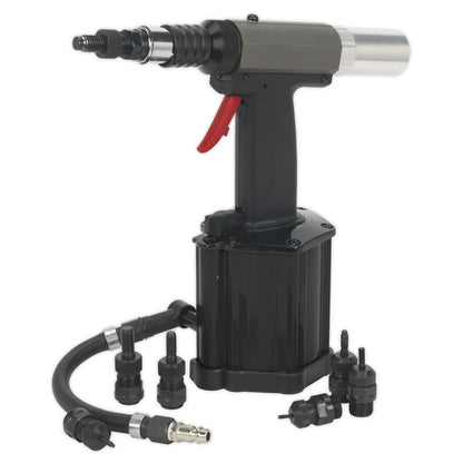 Sealey SA317 Air/Hydraulic Nut Riveter Heavy-Duty Vacuum System