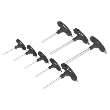 Sealey AK7143 Hex Key Set 8pc T-Handle Metric