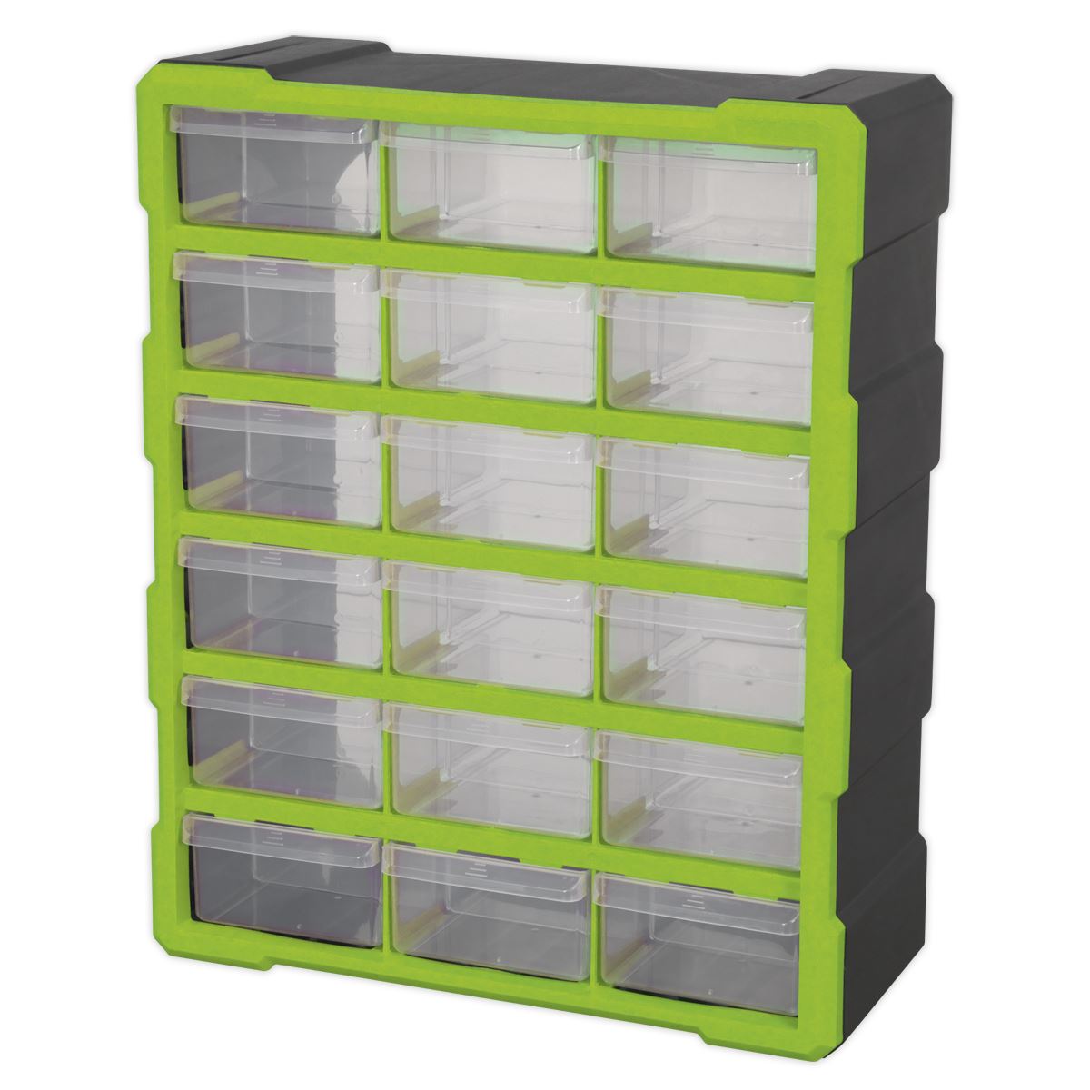 Sealey APDC18HV Cabinet Box 18 Drawer - Green/Black