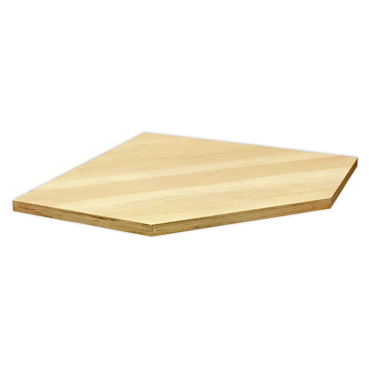 Sealey APMSSTACK08W Superline PRO® 1.6m Corner Storage System - Wood Worktop