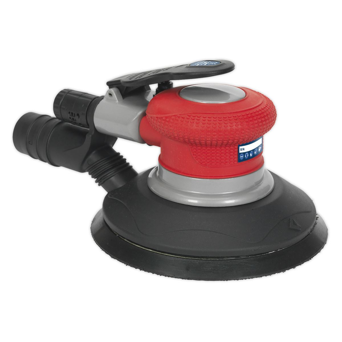 Sealey GSA05 Air Palm Random Orbital Sander Ø150mm Dust-Free