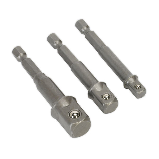 Sealey AK4929 Socket Adaptor Set 3pc Power Tool