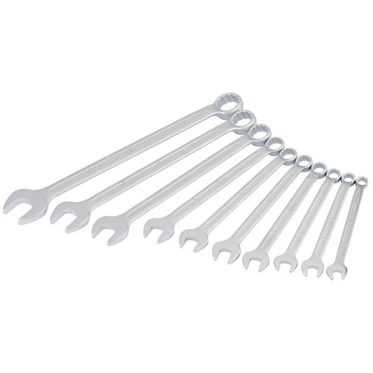 Elora 10 Piece Long Metric Combination Spanner Set 03082