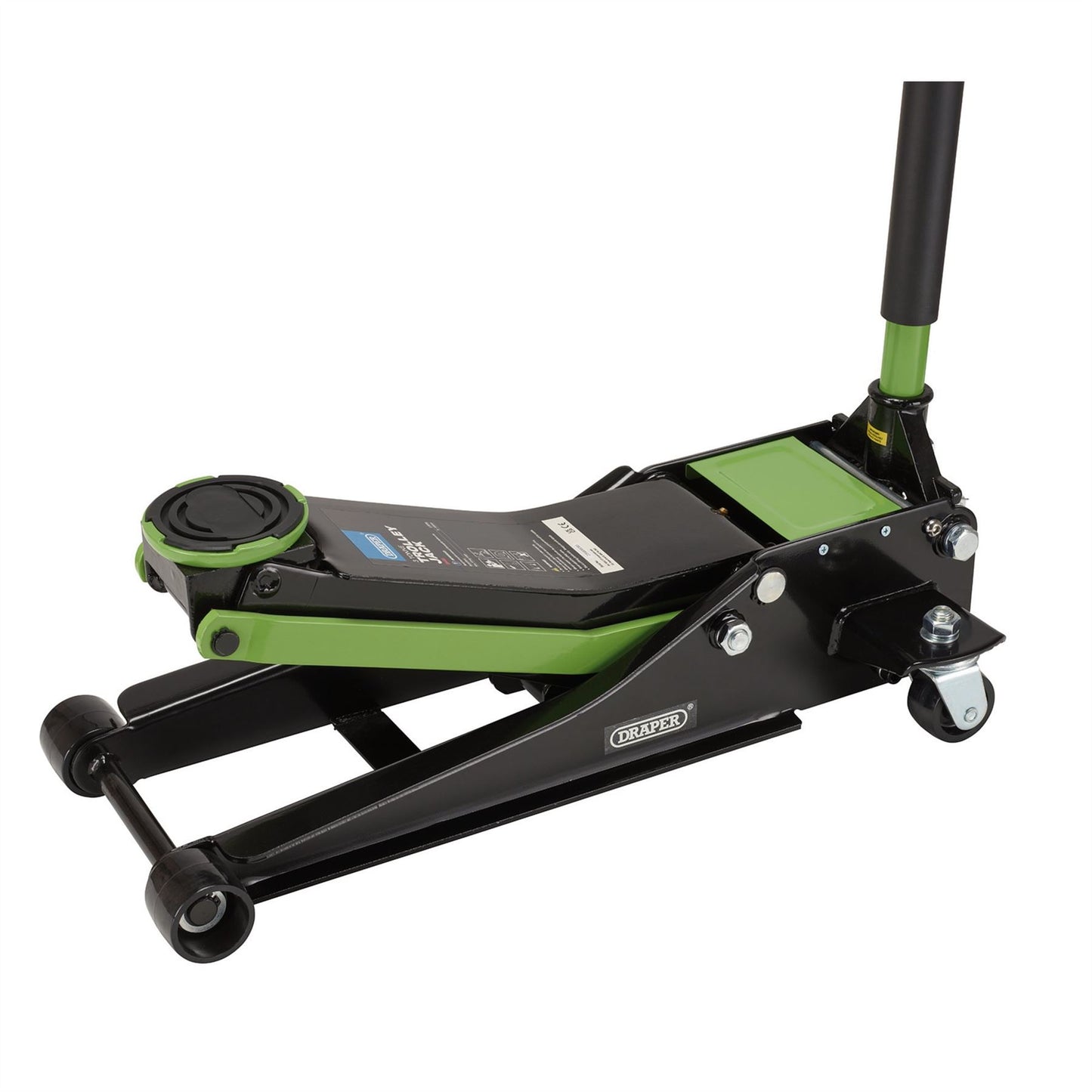 Draper 28485 Trolley Jack 3 Tonne Green