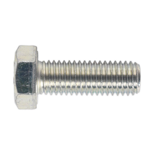 Sealey SS1440 HT Setscrew M14 x 40mm 8.8 Zinc Pack of 10