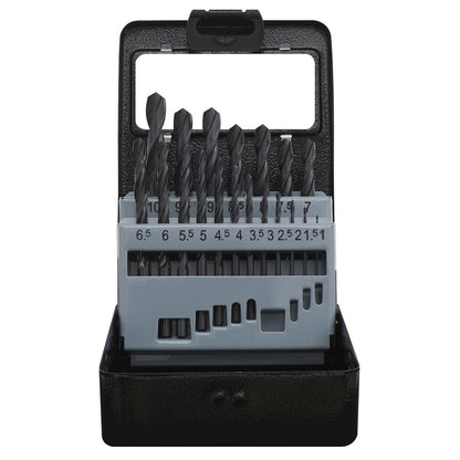 Sealey DBS19RF HSS Roll Forged Drill Bit Set 19pc Ø1-10mm