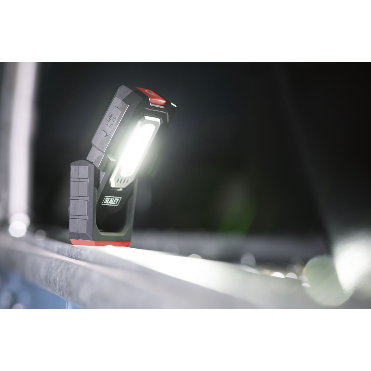 Sealey LEDWC03 Inspection Light 3W COB & 1W SMD LED - Wireless Rechargeable