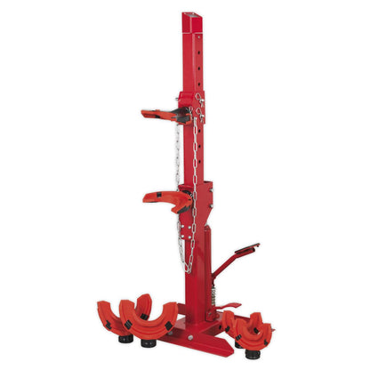 Sealey RE2311 Coil Spring Compressing Station with Gauge Hydraulic 2000kg Capacity