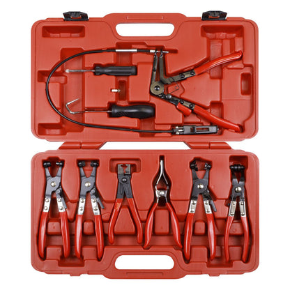 Sealey VS1662 Hose Clip Removal Tool Set 9pc