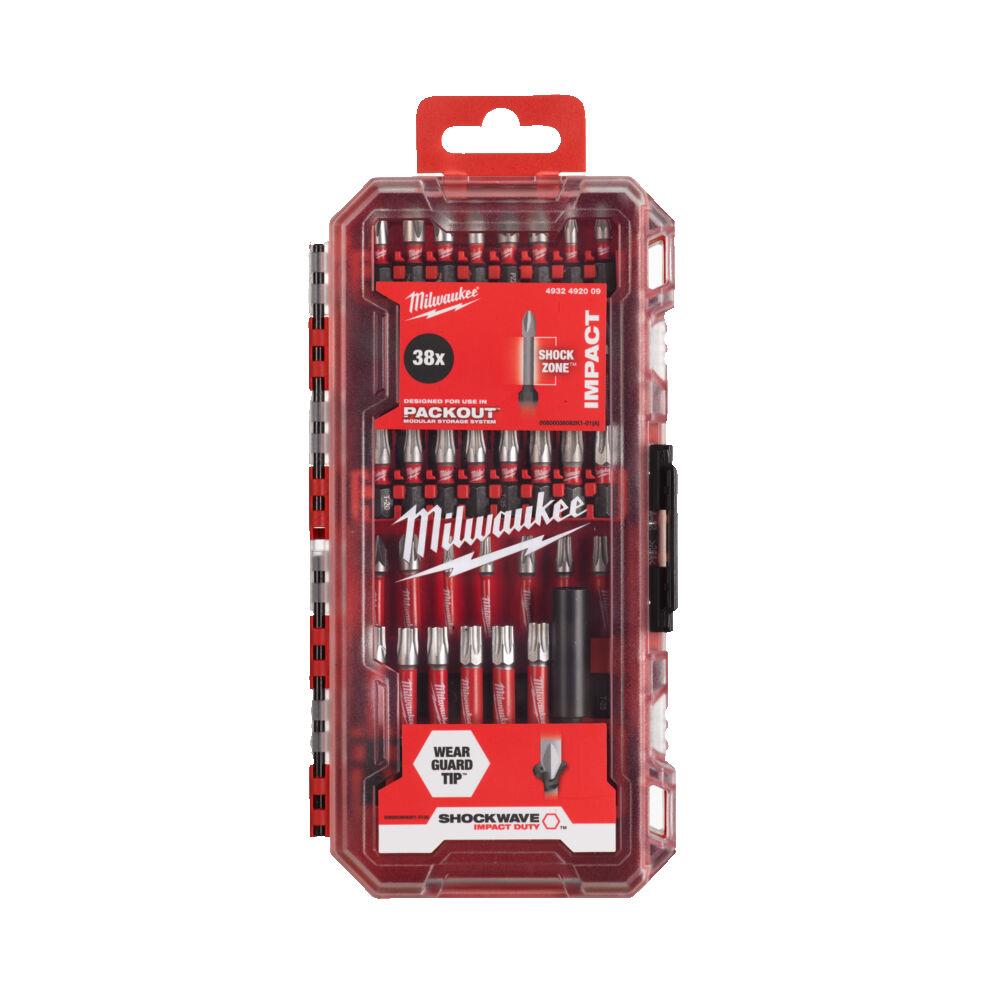 Milwaukee 4932492009 38 Piece Shockwave Impact Duty Screwdriving Bit Set