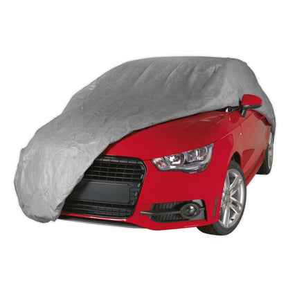 Sealey SCCM All-Seasons Car Cover 3-Layer - Medium