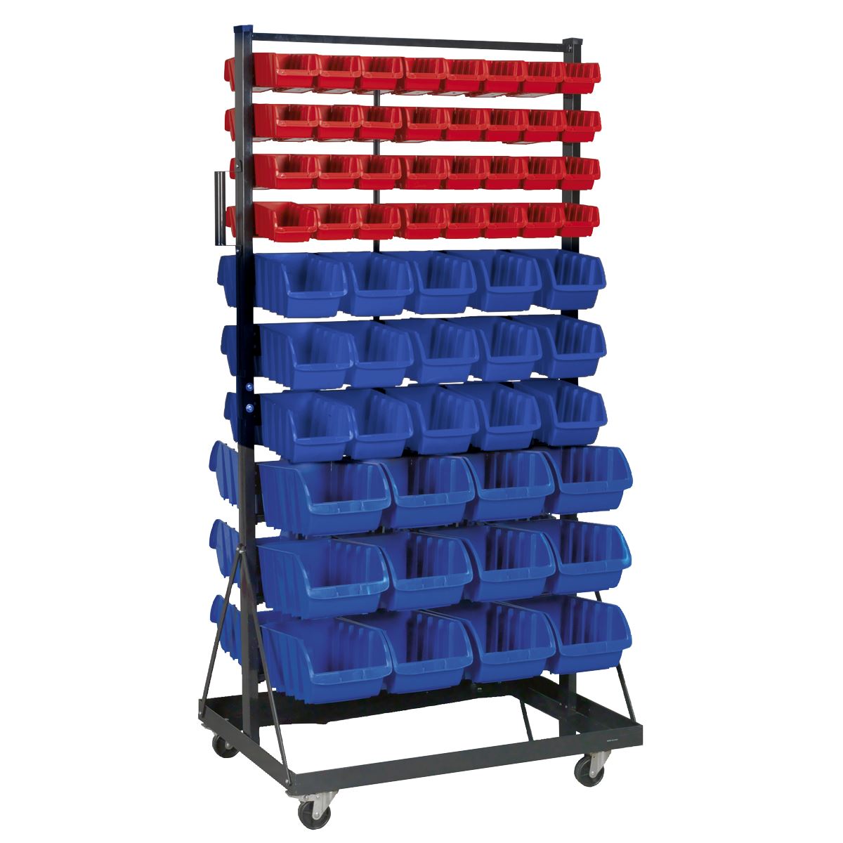 Sealey TPS118 Mobile Bin Storage System 118 Bin-McCormickTools