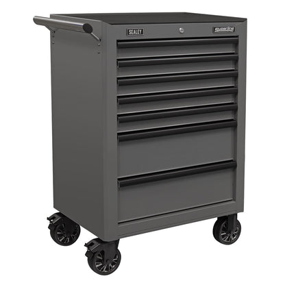 Sealey AP26479TG Rollcab 7 Drawer with Ball-Bearing Slides - Grey/Black