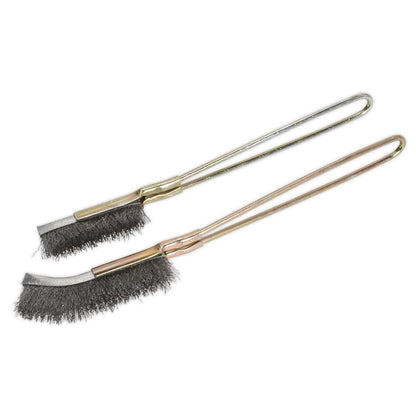 Sealey WB06 Wire Brush Set 2pc