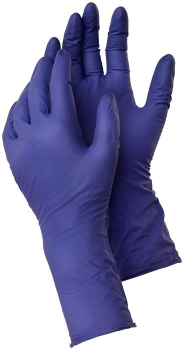 Box 100 Ejendals Tegera 858  Accelerator Free Nitrile Disposable Gloves Long Cuff