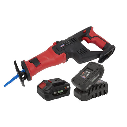 Sealey CP20VRSKIT Cordless Reciprocating Saw Kit 20V SV20 Series - 2 Batteries