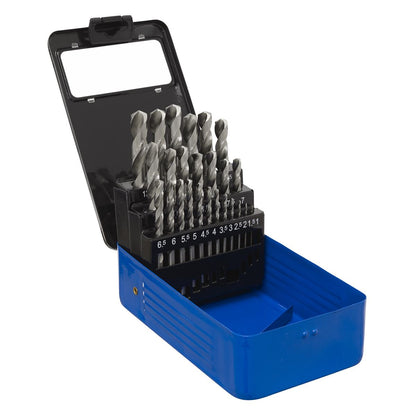 Sealey AK47251 HSS Split Point Fully Ground Drill Bit Set 25pc Metric