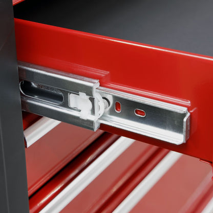 Sealey AP3407 Rollcab 7 Drawer with Ball-Bearing Slides - Red