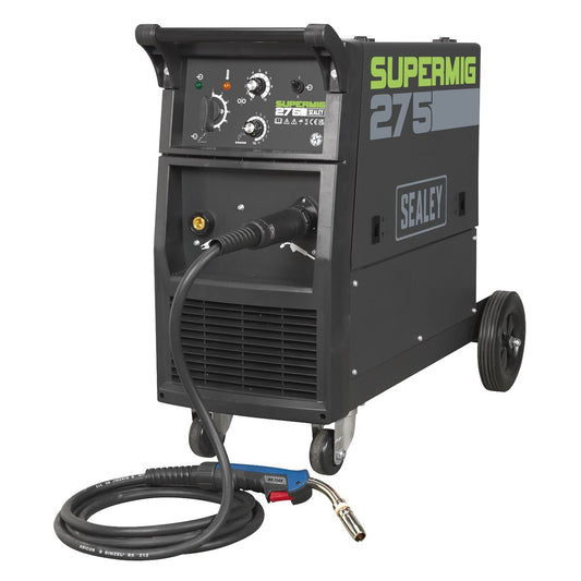 Sealey SUPERMIG275 Professional MIG Welder 270Amp 230V with Binzel® Euro Torch