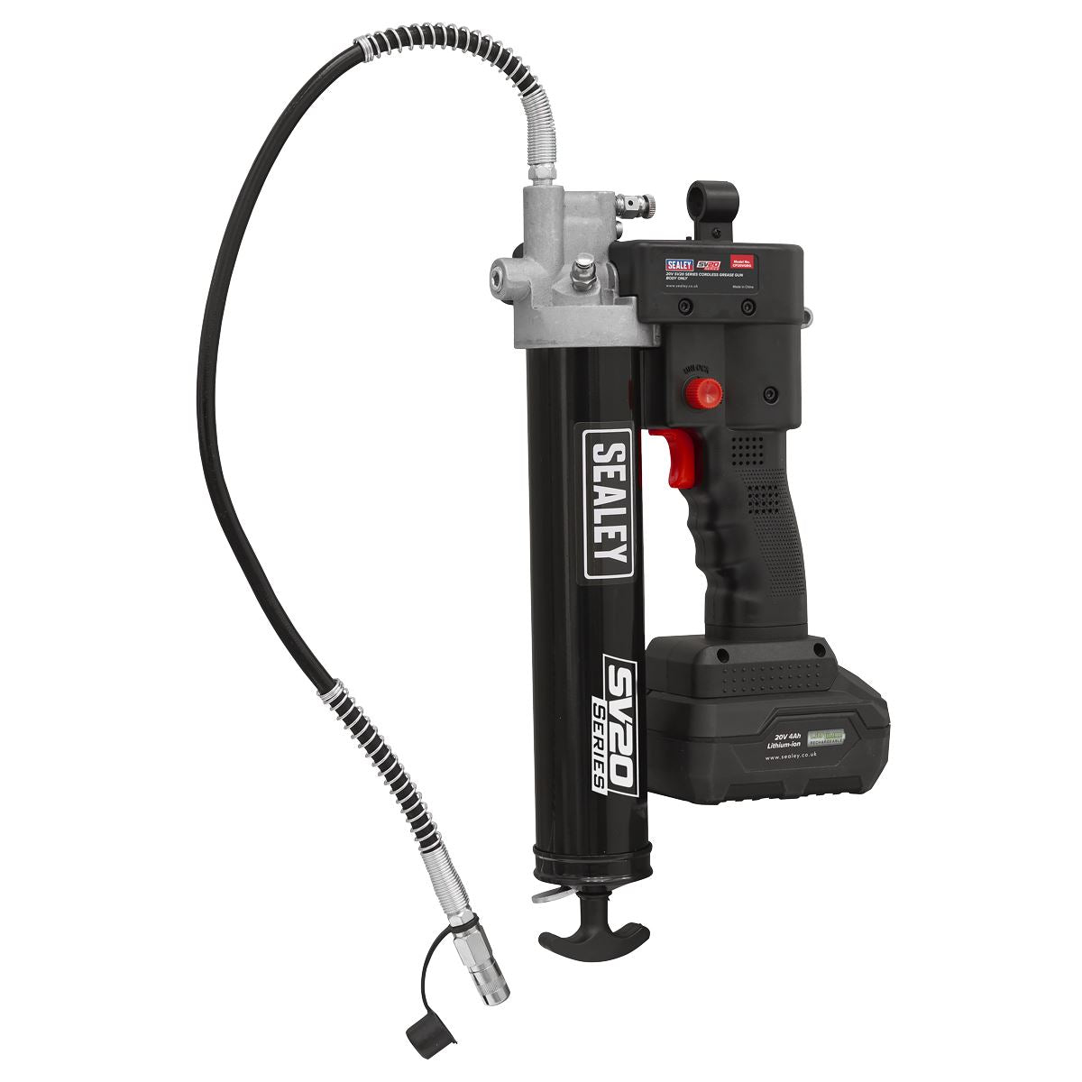 Sealey CP20VGRG Cordless Grease Gun 20V SV20 Series - Body Only