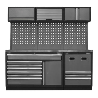 Sealey APMSSTACK14SS Modular Storage System Combo - Stainless Steel Worktop