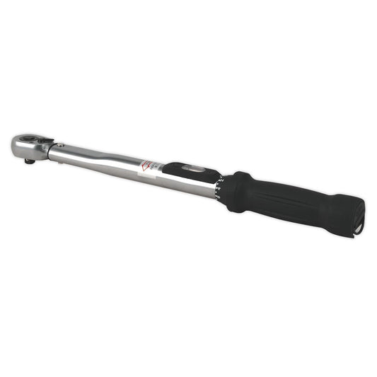 Sealey STW200 Torque Wrench Locking Micrometer Style 3/8"Sq Drive10 - 110Nm(10 - 80lb.ft) Calibrated