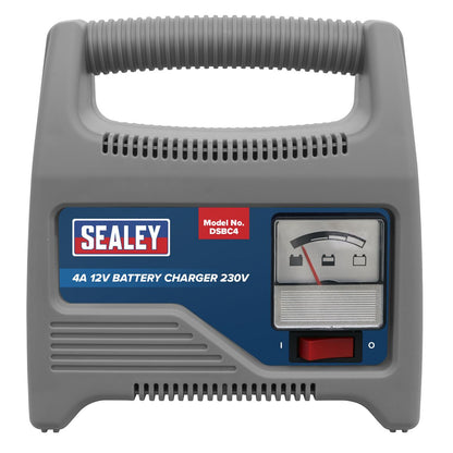 Sealey DSBC4 Battery Charger 12V 4A 230V