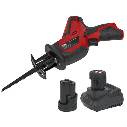 Sealey CP1208KIT Cordless Reciprocating Saw 12V SV12 Series - 2 Batteries