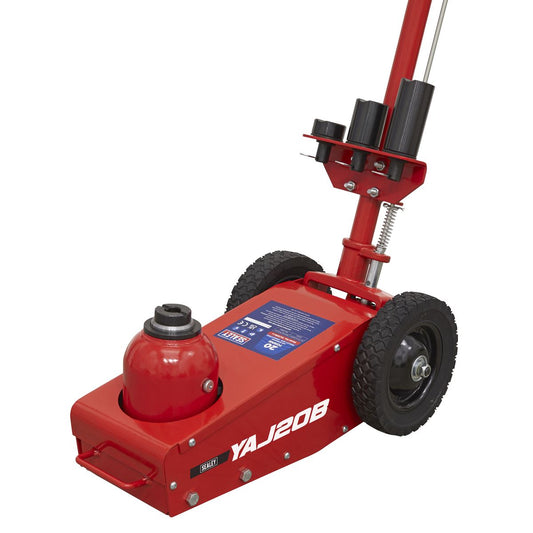 Sealey YAJ20B Air Operated Single Stage Trolley Jack 20 Tonne