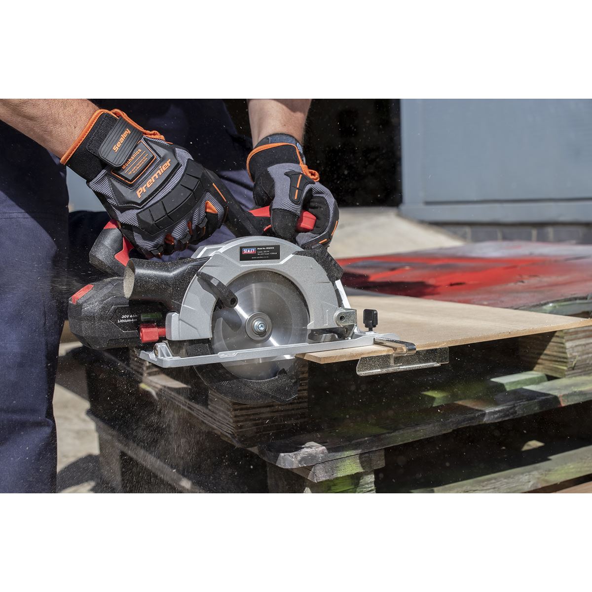 Sealey CP20VCSKIT1 Circular Saw Kit 20V 2Ah SV20 Series Ø150mm