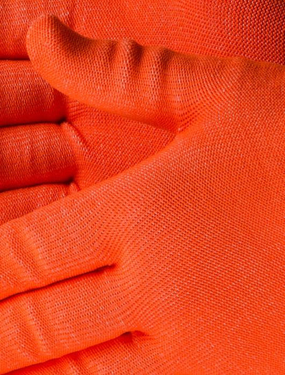 12 Pairs Ejendals Tegera 910 Cut Proof C Orange Liner Glove