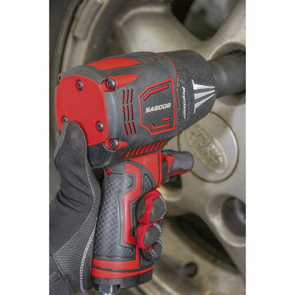 Sealey SA6006 Composite Air Impact Wrench 1/2"Sq Drive - Twin Hammer