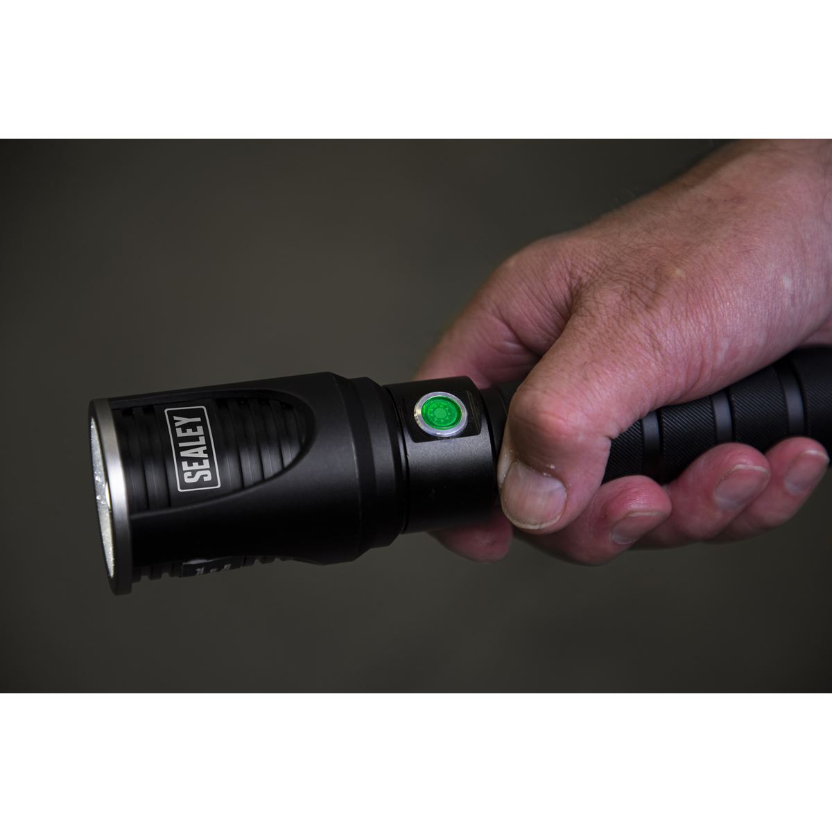 Sealey LED4491 Aluminium Torch 5W SMD LED Adjustable Focus Rechargeable with USB Port