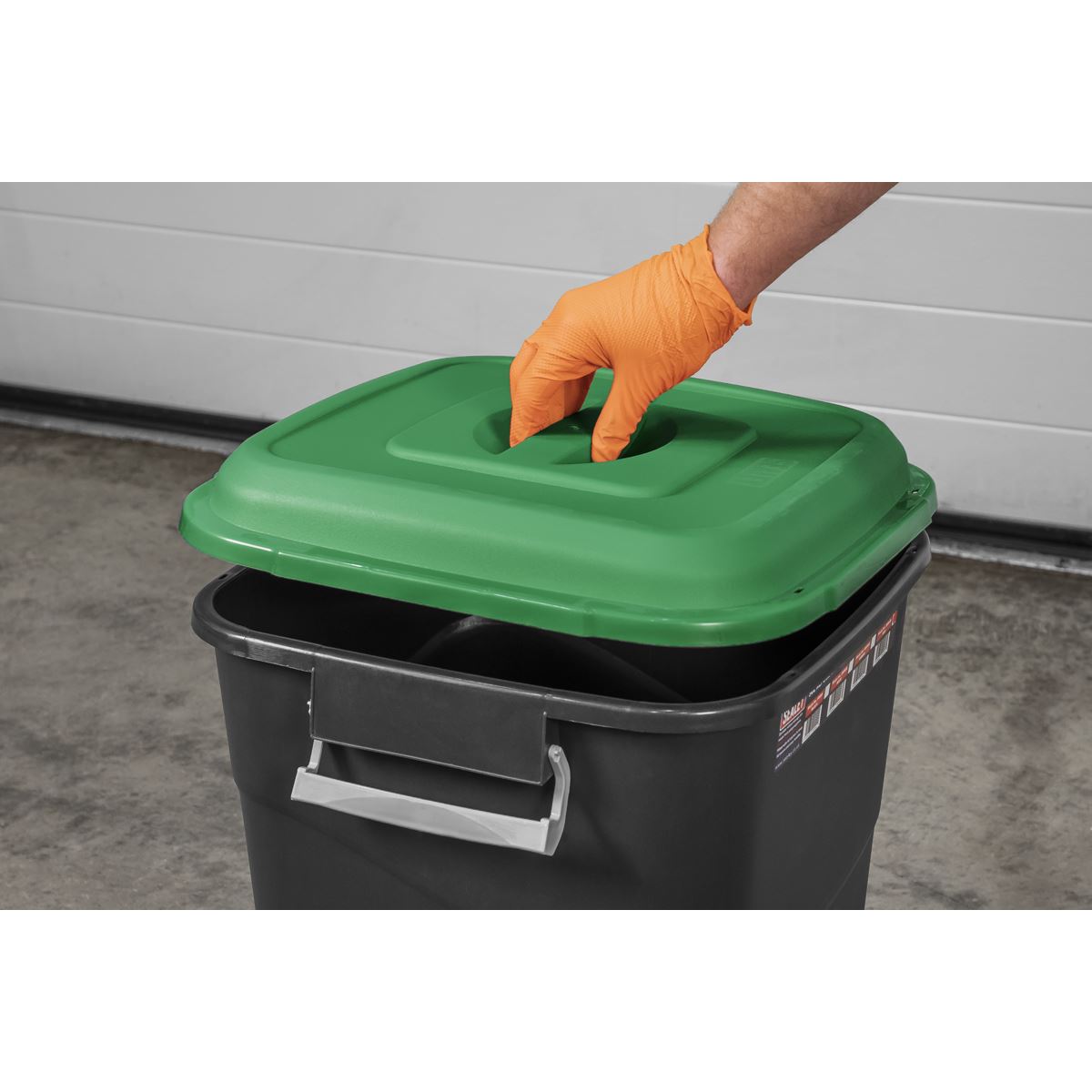 Sealey BM95G Refuse/Storage Bin 95L - Green