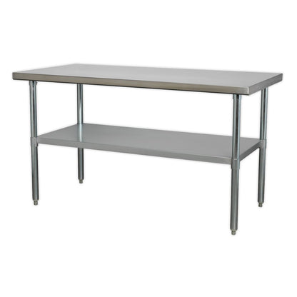 Sealey AP1560SS Stainless Steel Workbench 1.5m