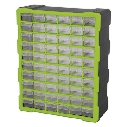 Sealey APDC60HV Cabinet Box 60 Drawer - Green/Black