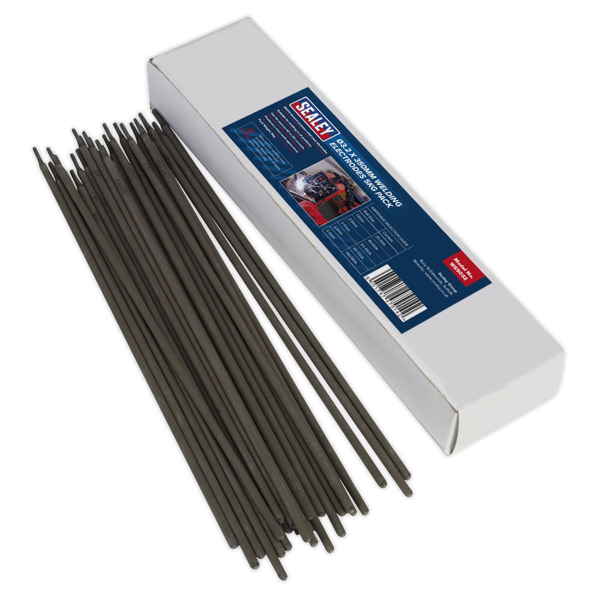 Sealey WE5032 Welding Electrodes Ø3.2 x 350mm 5kg Pack