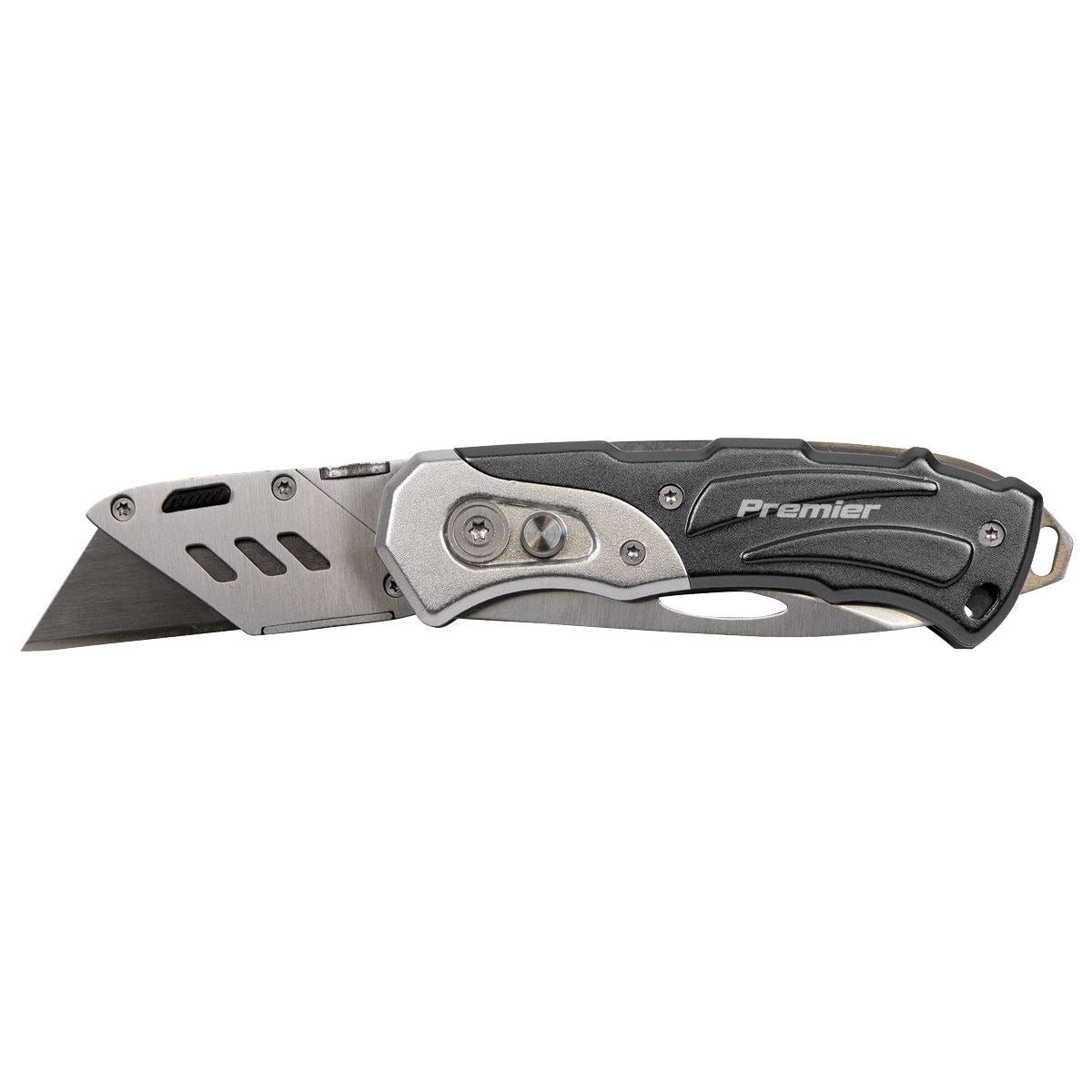 Sealey PK37 Pocket Knife Locking Twin-Blade