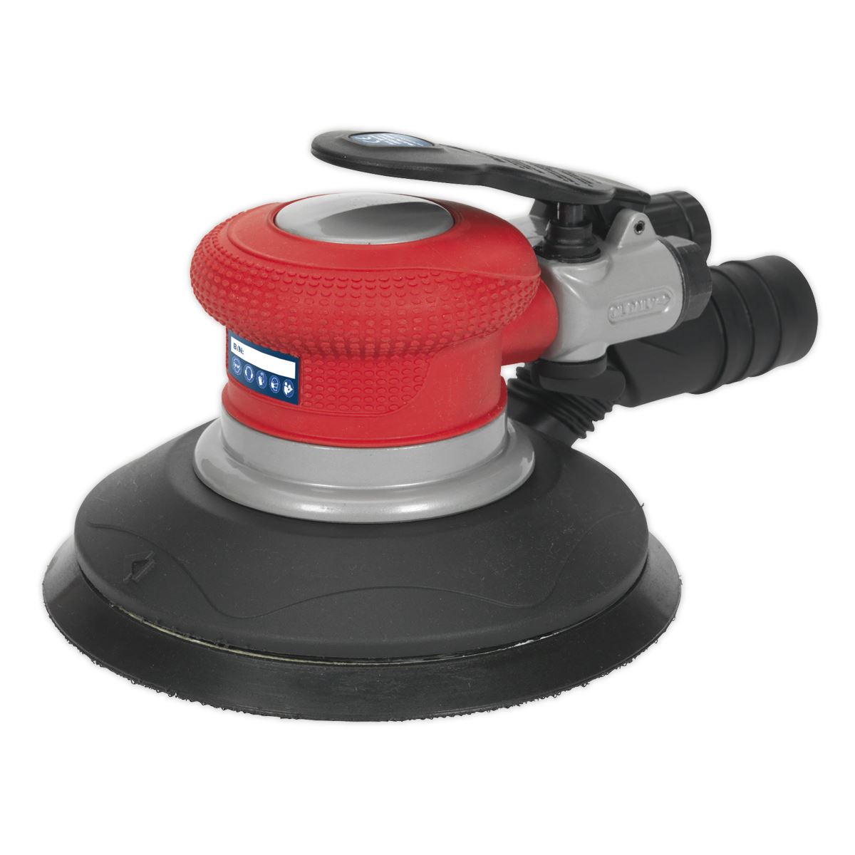 Sealey GSA05 Air Palm Random Orbital Sander Ø150mm Dust-Free