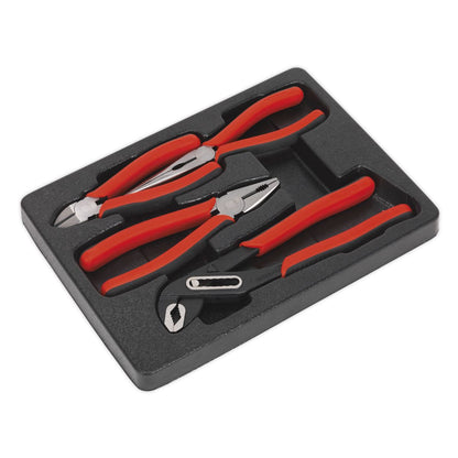 Sealey AK8579 Pliers Set 4pc