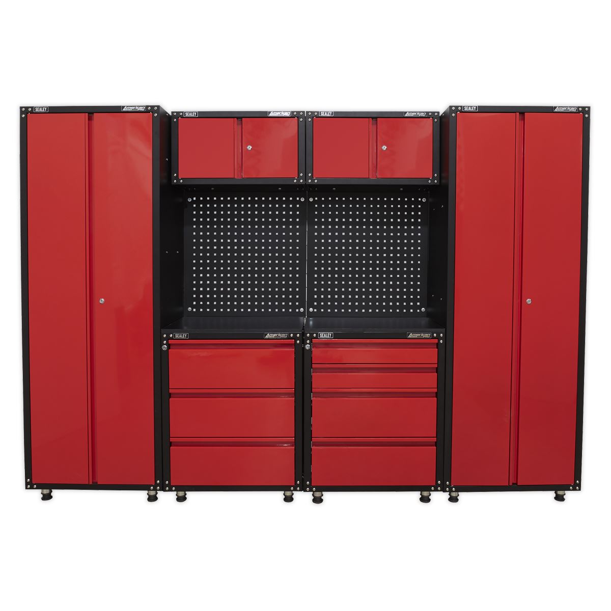 Sealey APMS80COMBO2 American PRO® 2.6m Storage System