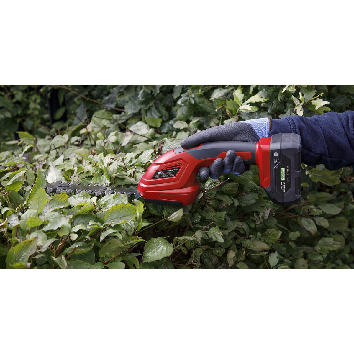 Sealey CP20VGT3 Cordless 20V SV20 Series 3-in-1 Garden Tool - Body Only