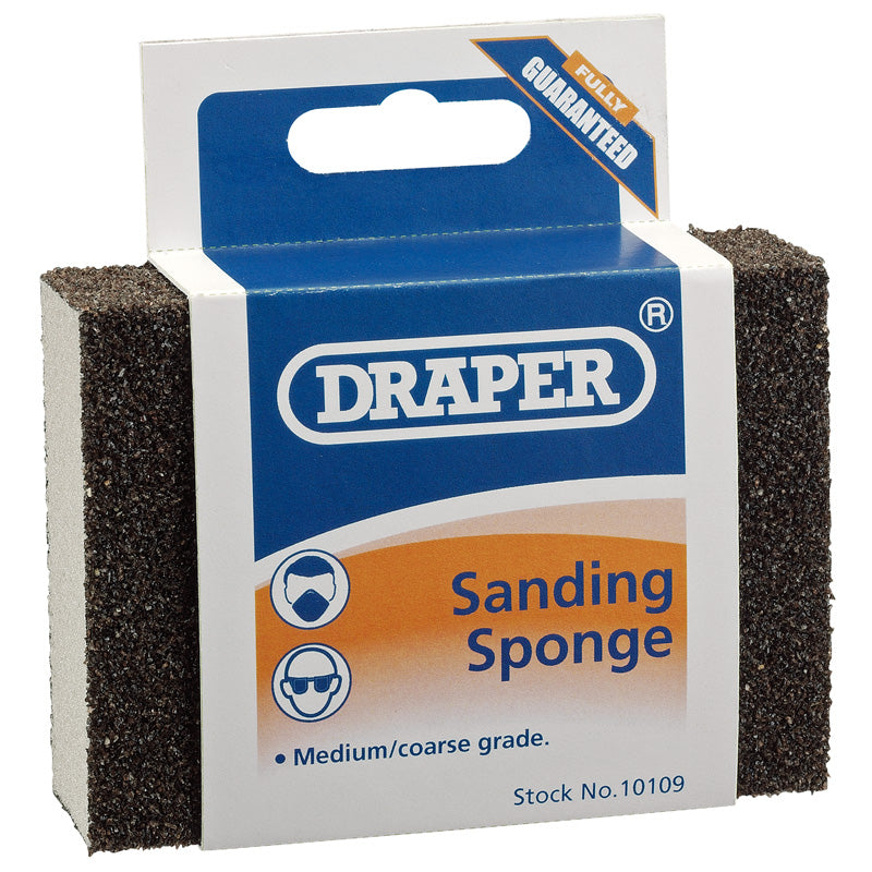 Draper Medium - Coarse Grit Flexible Sanding Sponge 10109