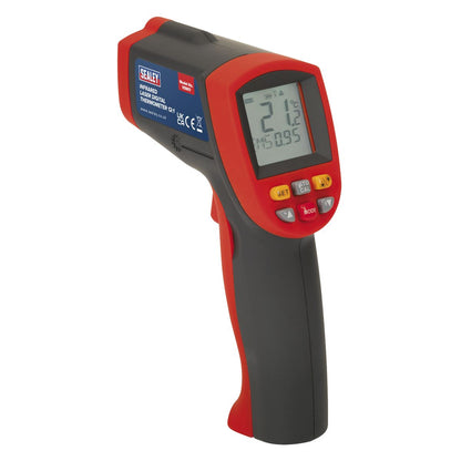 Sealey VS907 Infrared Laser Digital Thermometer 12:1