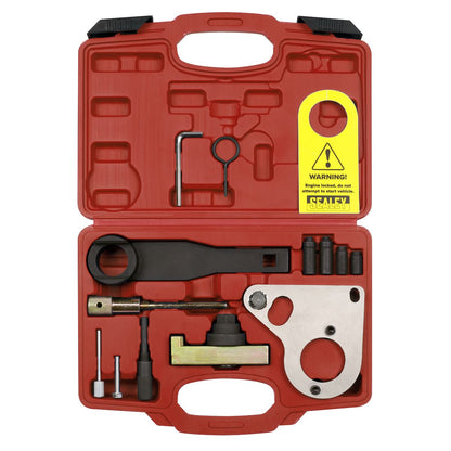 Sealey VSE5086A Diesel Engine Timing Tool Kit - for Renault Mercedes Nissan GM 1.6D/2.0/2.3dCi/CDTi - Chain Drive